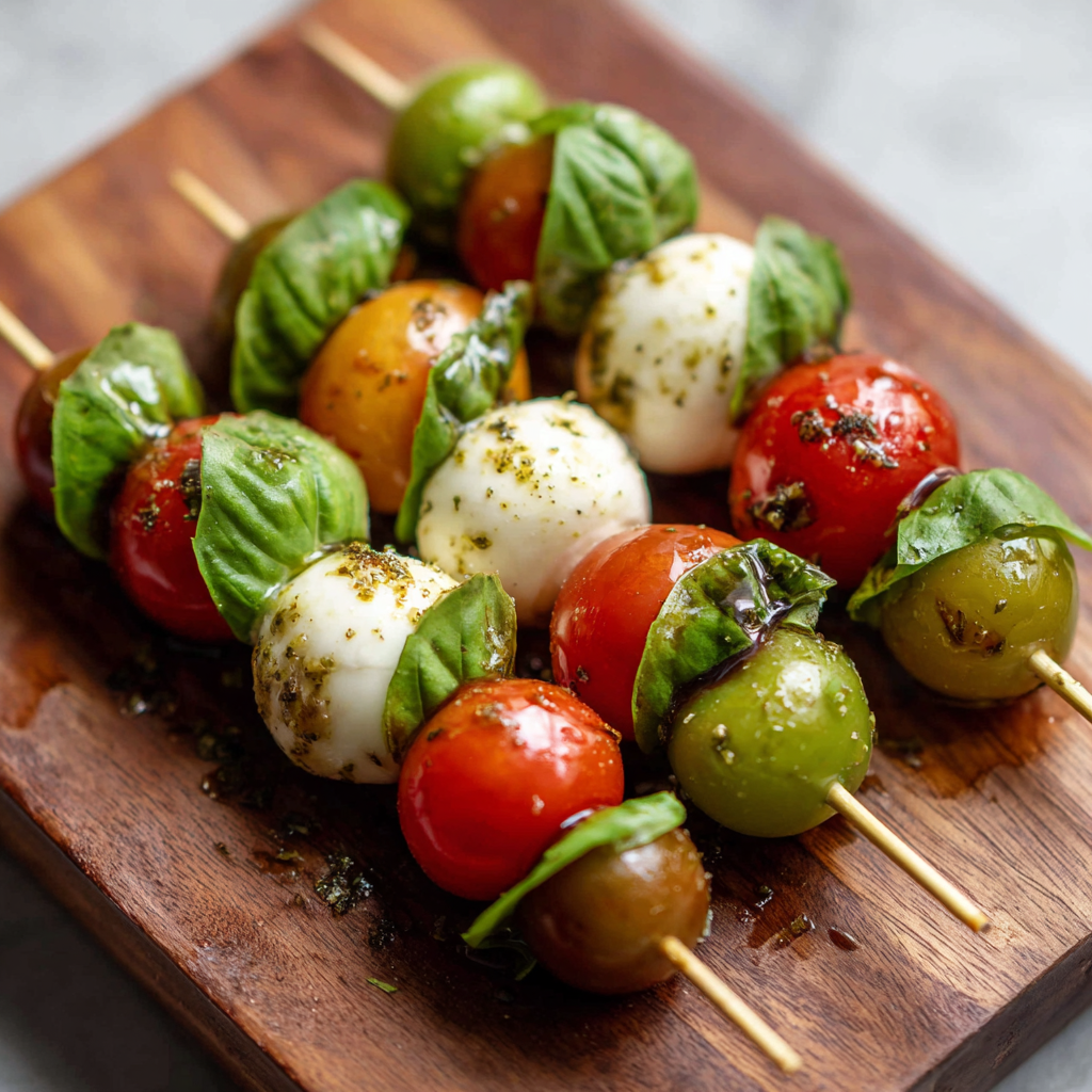 Caprese Skewers Recipe
