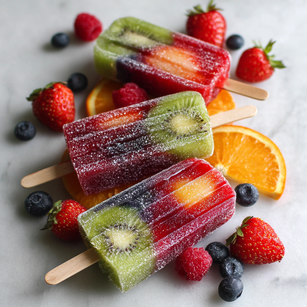 Fruit Popsicles Recipe