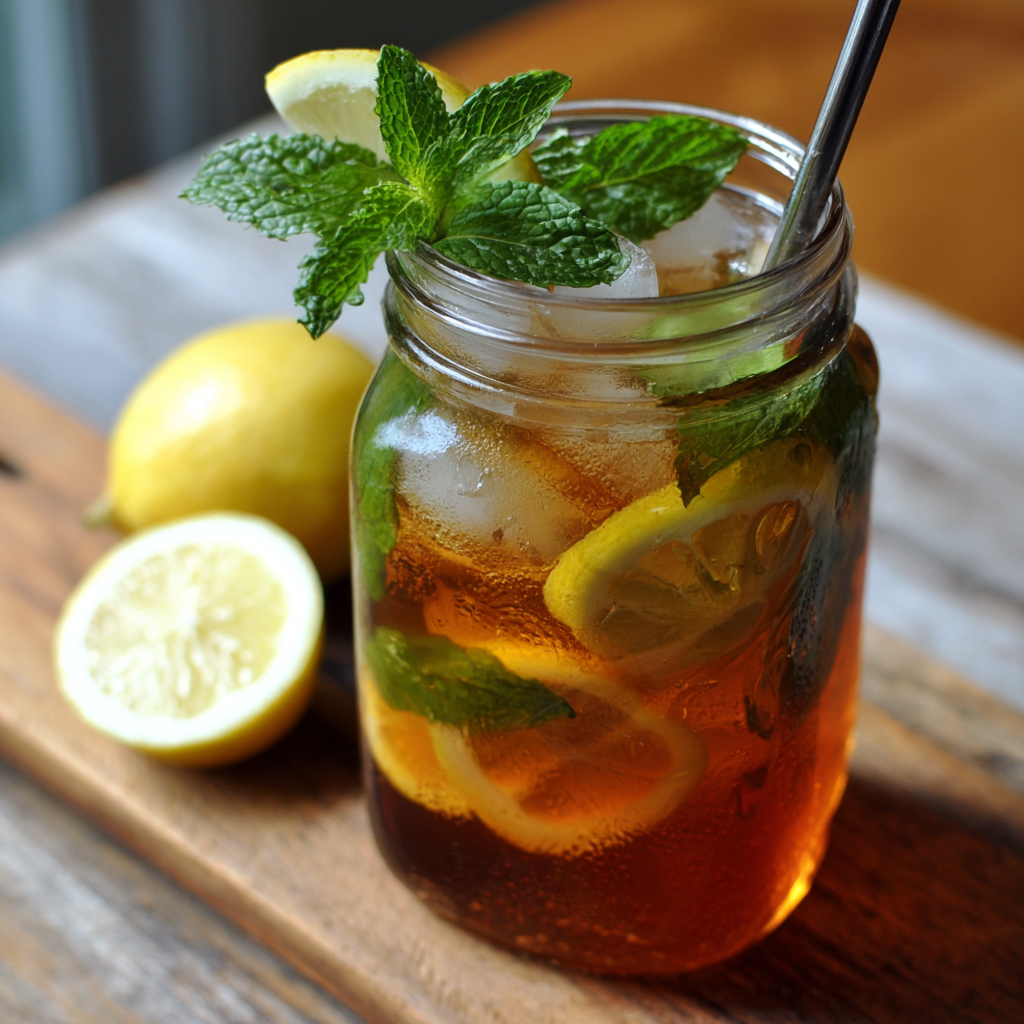 Lemon Mint Iced Tea Recipe
