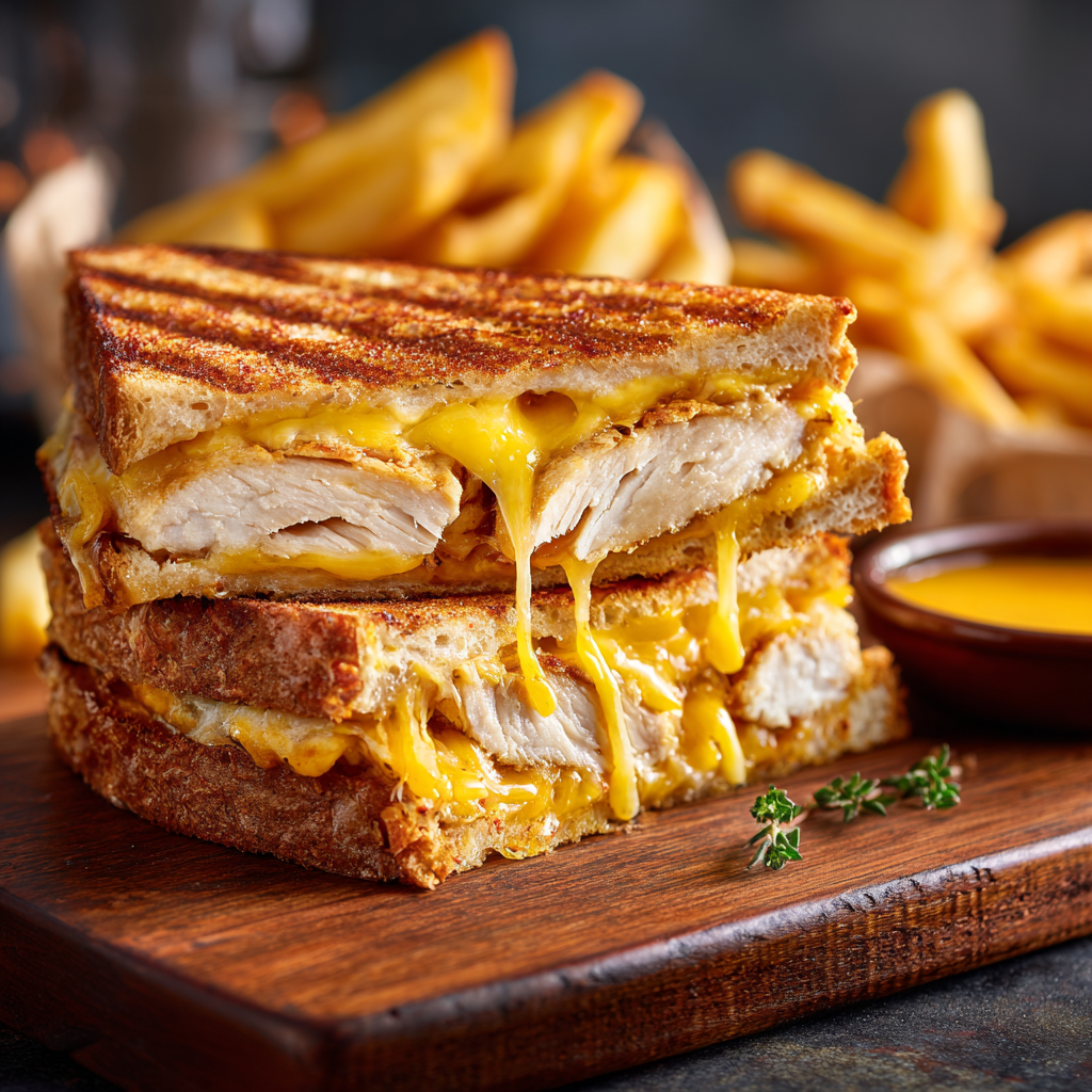 Chicken Cheese Sandwich Recipe