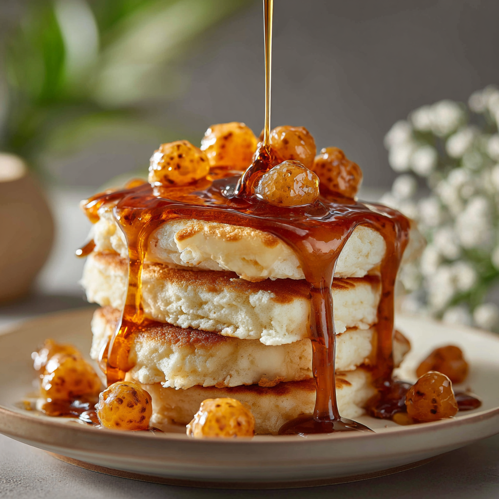 Brown Sugar Bubble Pancakes Recipe - Recipe Image
