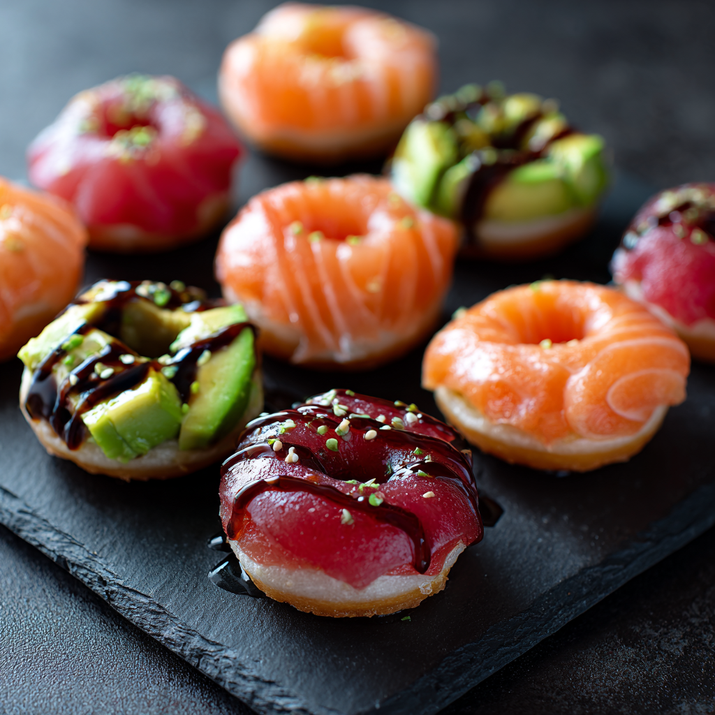 Mini Sushi Donuts Recipe