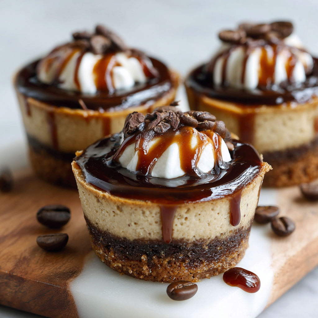 Coffee Mocha Cheesecake Cups Recipe