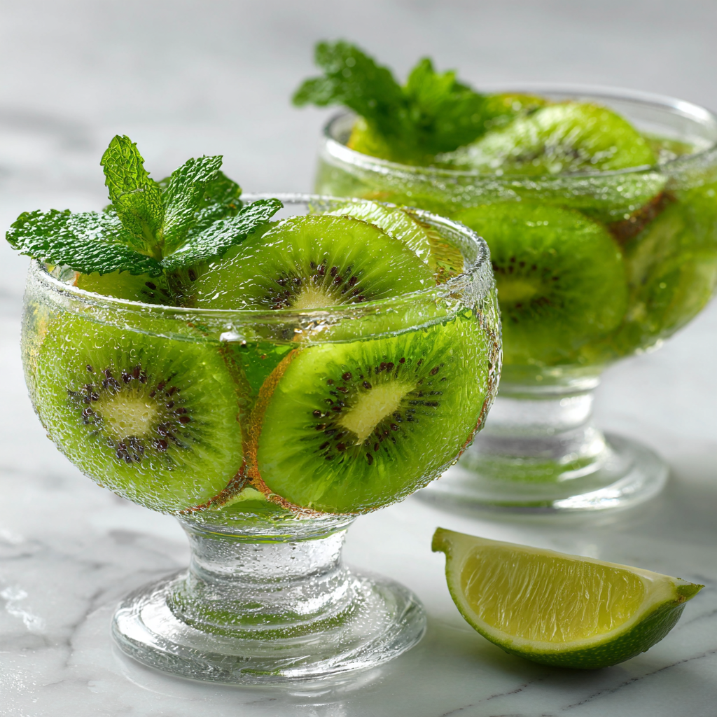 Kiwi Lime Fruit Cups Recipe 2 Kiwi Lime Fruit Cups Recipe - Recipe Image