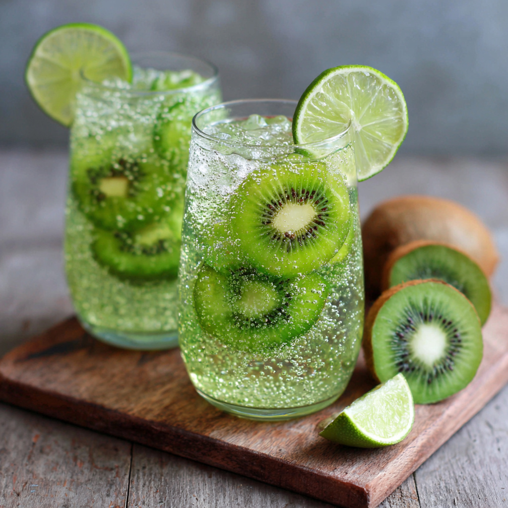 Kiwi Lime Sparkler Recipe