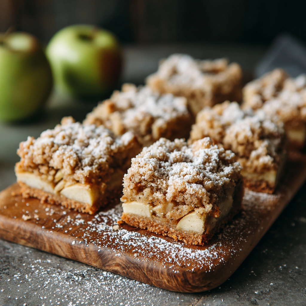Apple Cinnamon Crumble Bars Recipe - Recipe Image