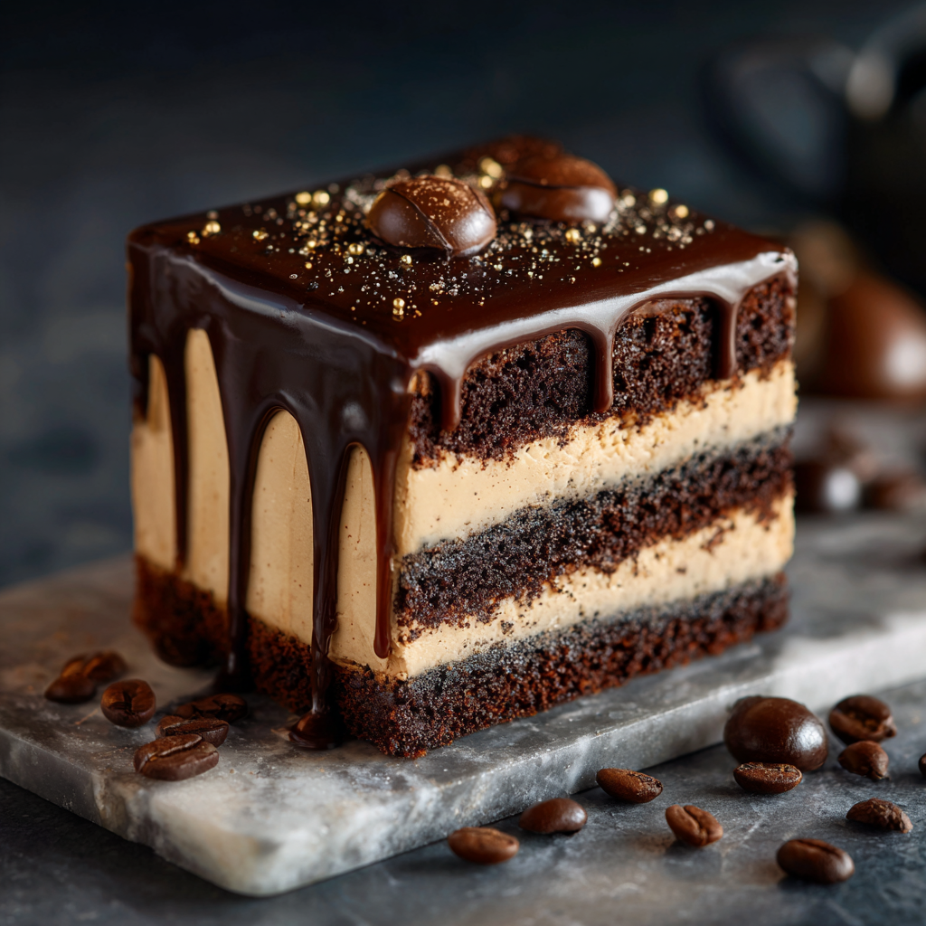 Mocha Espresso Cake Recipe - Recipe Image