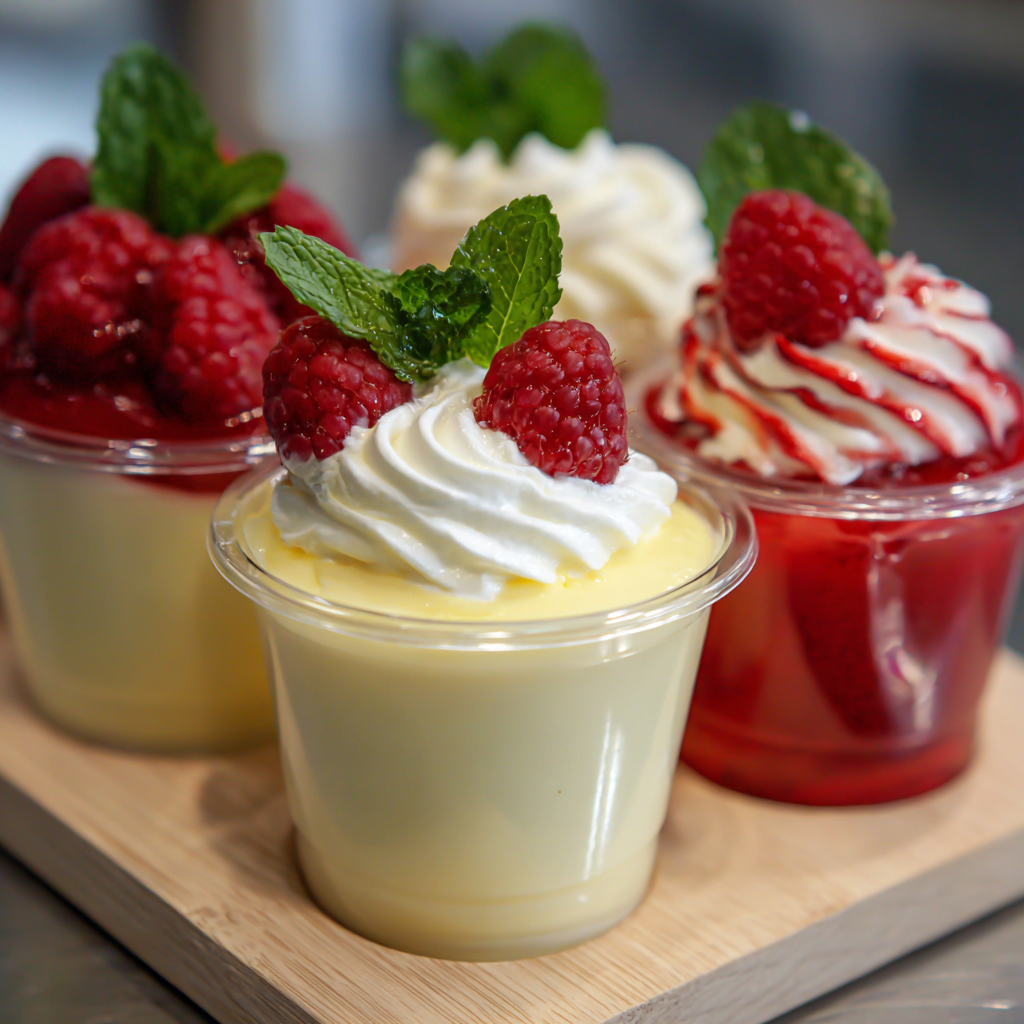 Vanilla Pudding Cups Recipe 3 Vanilla Pudding Cups Recipe - Recipe Image