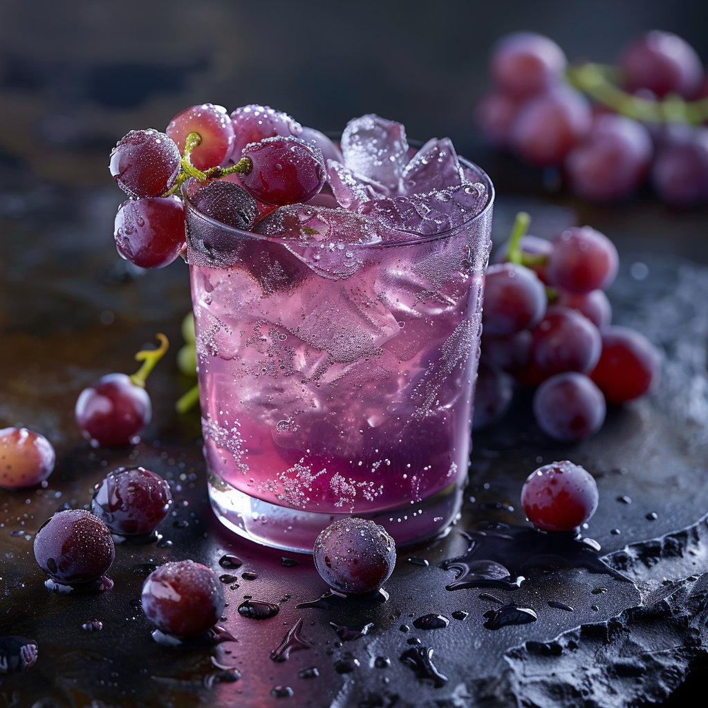 Grape Juice Cooler Recipe - Recipe Image
