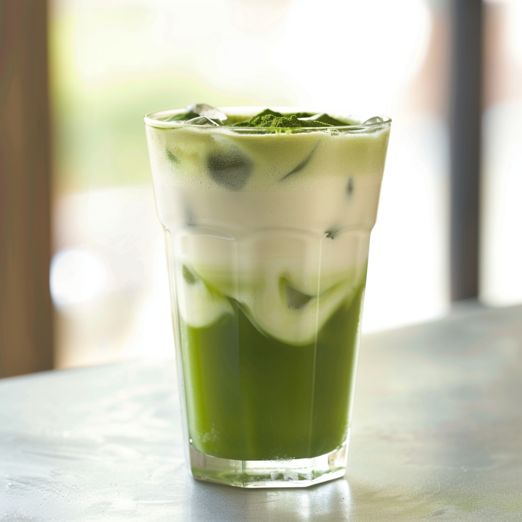 Iced Matcha Latte Recipe - Recipe Image