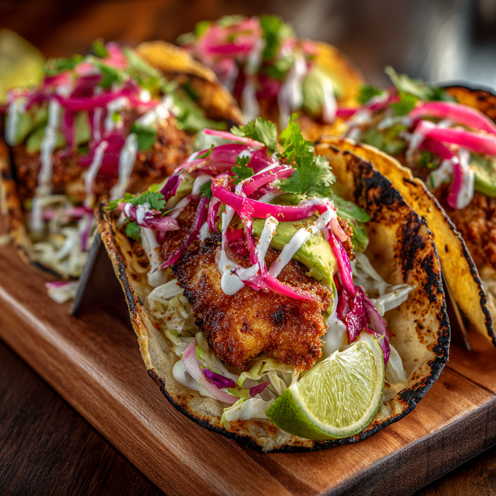 Crispy Fish Tacos Recipe - Recipe Image