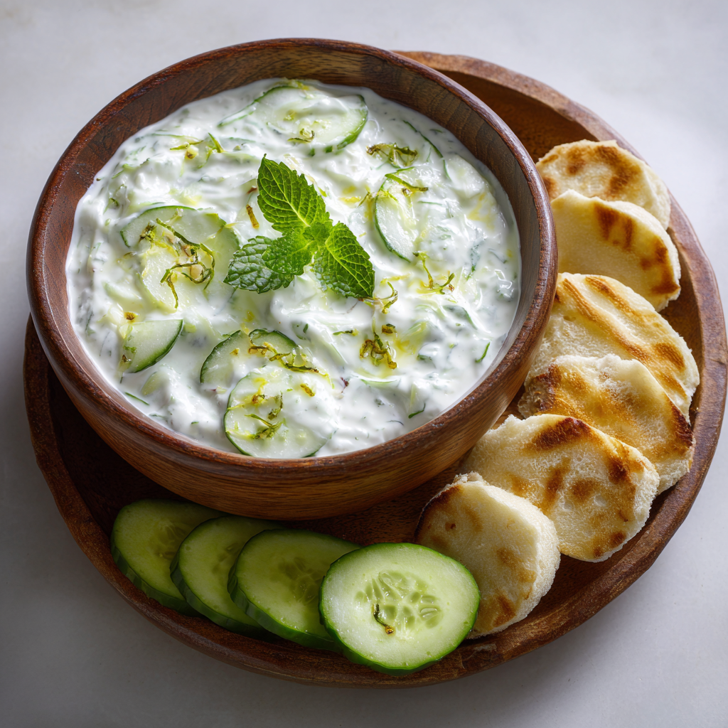Cucumber Yogurt Dip Recipe - Recipe Image