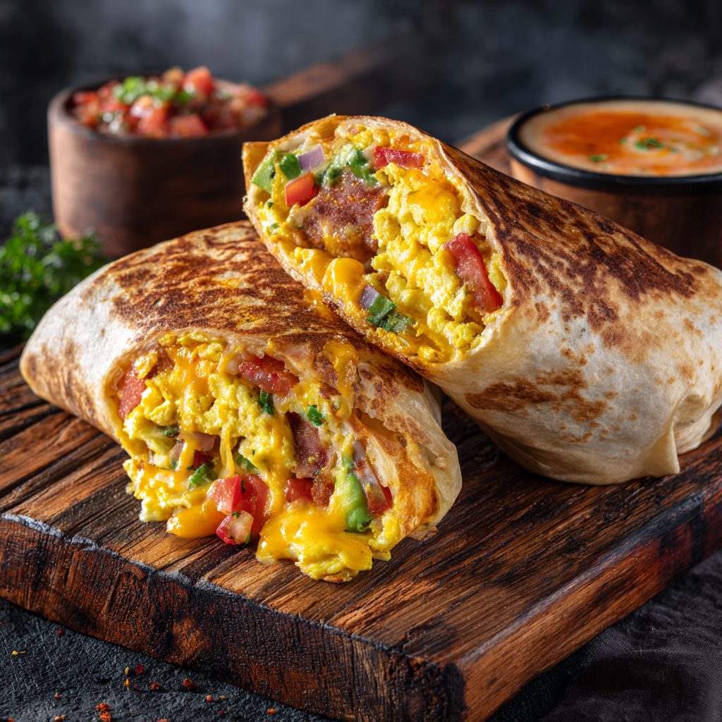 Breakfast Burrito Recipe - Recipe Image