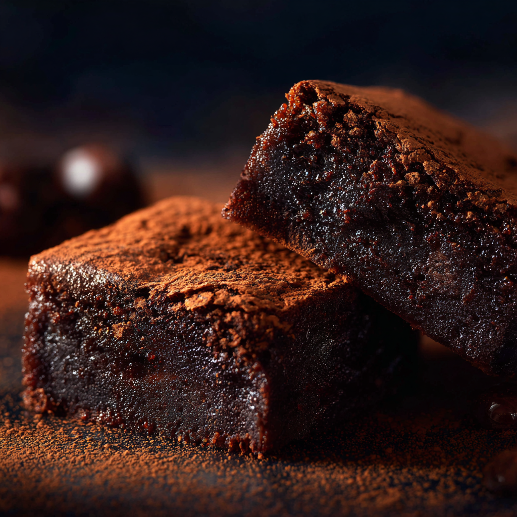 Chocolate Mochi Brownie Recipe - Recipe Image