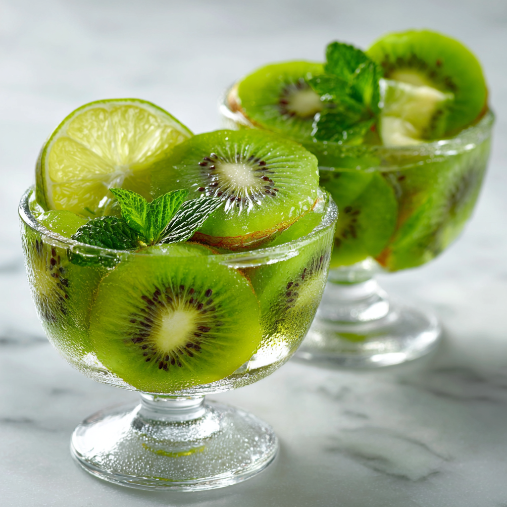 Kiwi Lime Fruit Cups Recipe