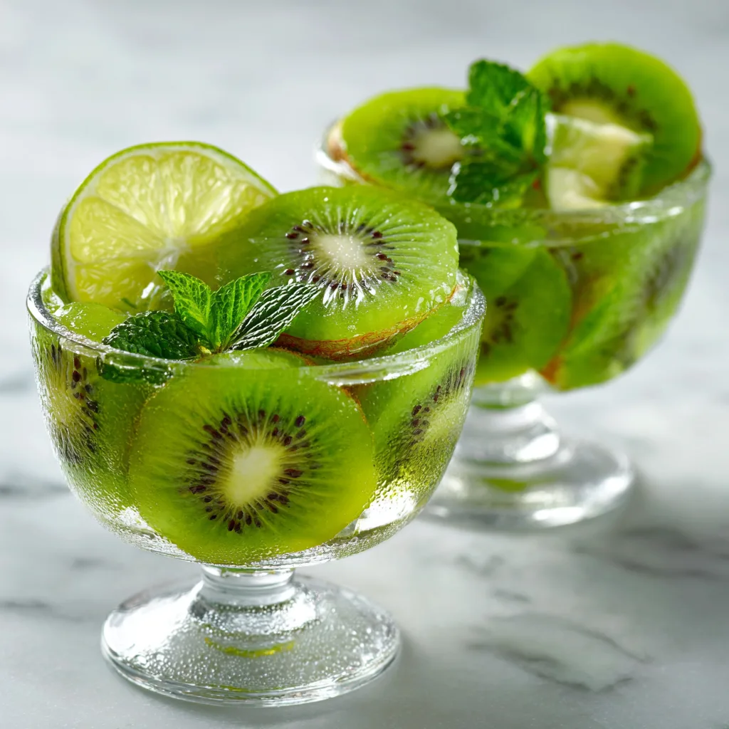 Kiwi Lime Fruit Cups Recipe