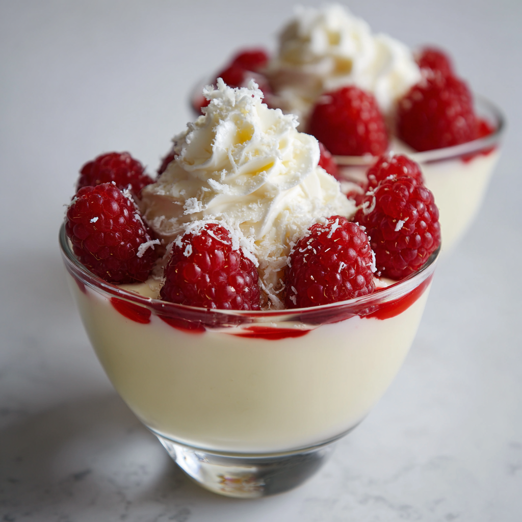 Raspberry White Chocolate Mousse Recipe - Recipe Image