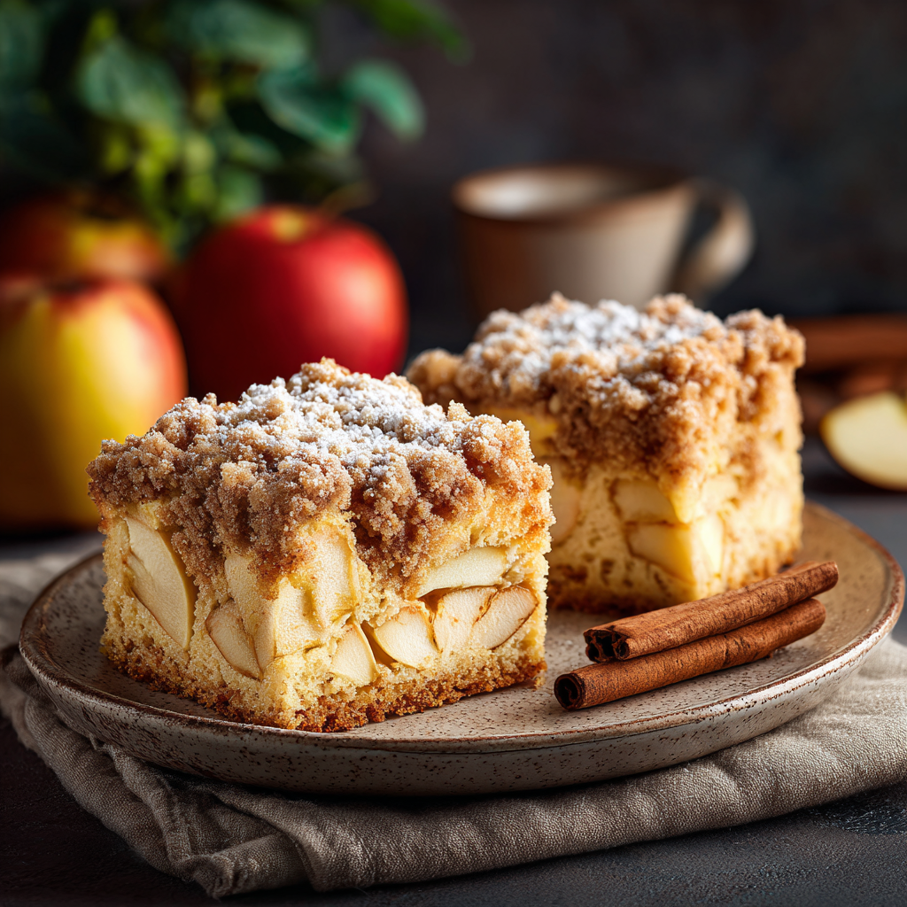 Apple Cinnamon Crumb Cake Recipe - Recipe Image