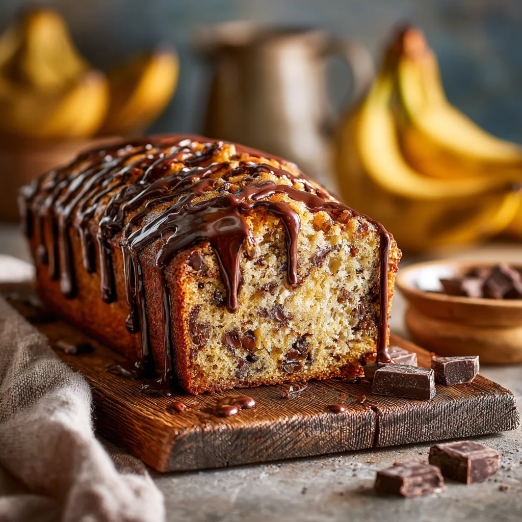 Banana Chocolate Chip Cake Recipe 2 Banana Chocolate Chip Cake Recipe - Recipe Image