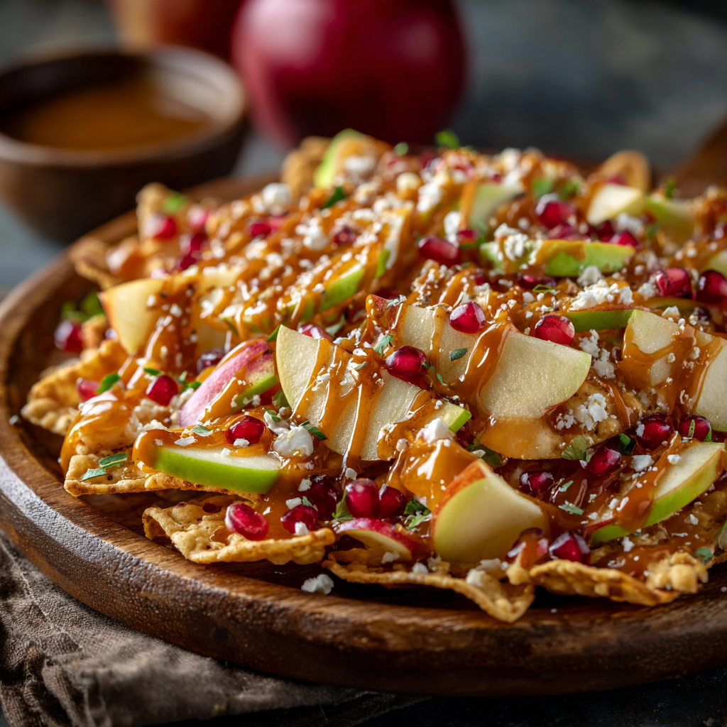 Caramel Apple Nachos Recipe - Recipe Image