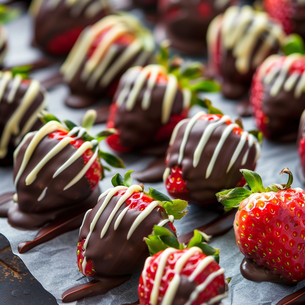 Chocolate Dipped Strawberries Recipe - Recipe Image