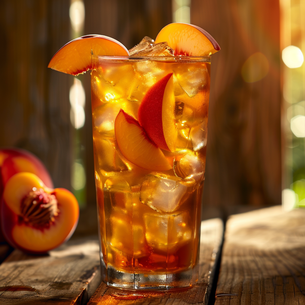 Peach Iced Tea Recipe - Recipe Image