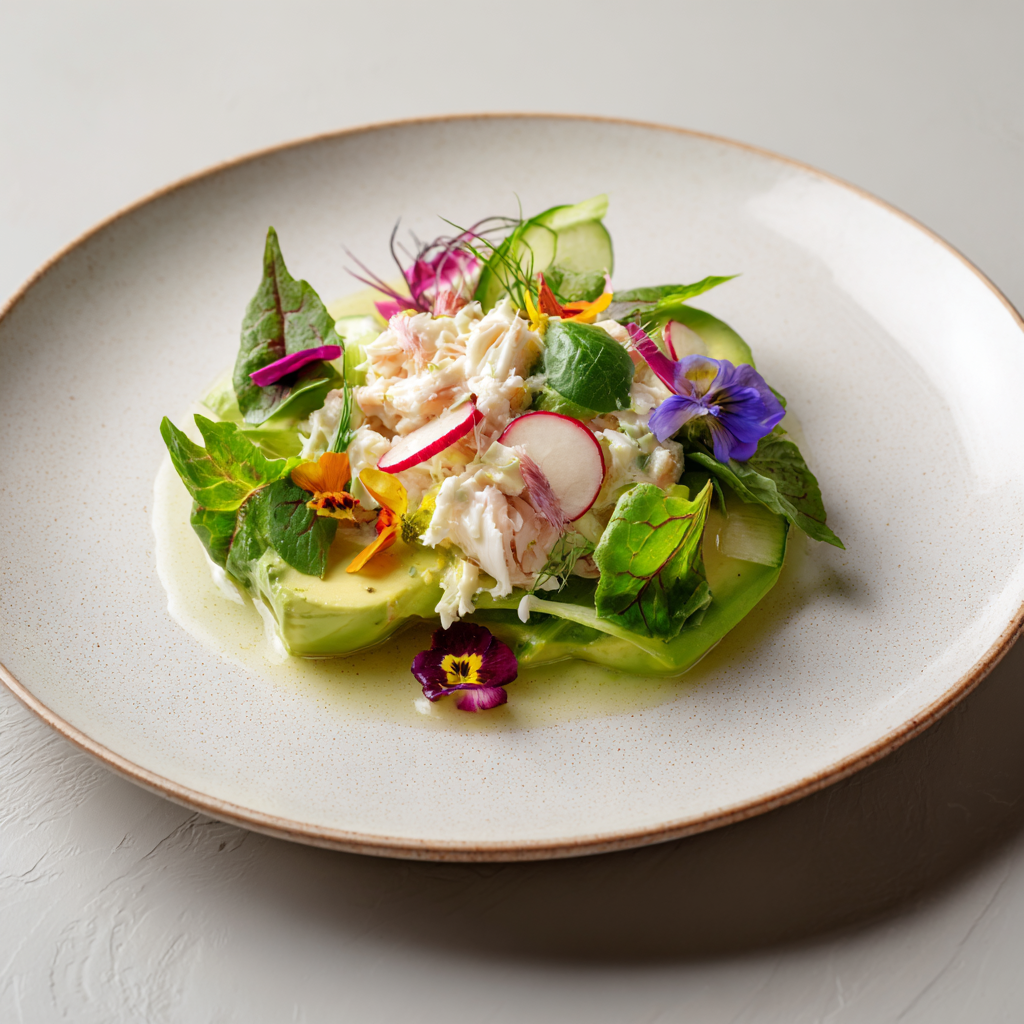 Crab Avocado Salad Recipe 2 Crab Avocado Salad Recipe - Recipe Image
