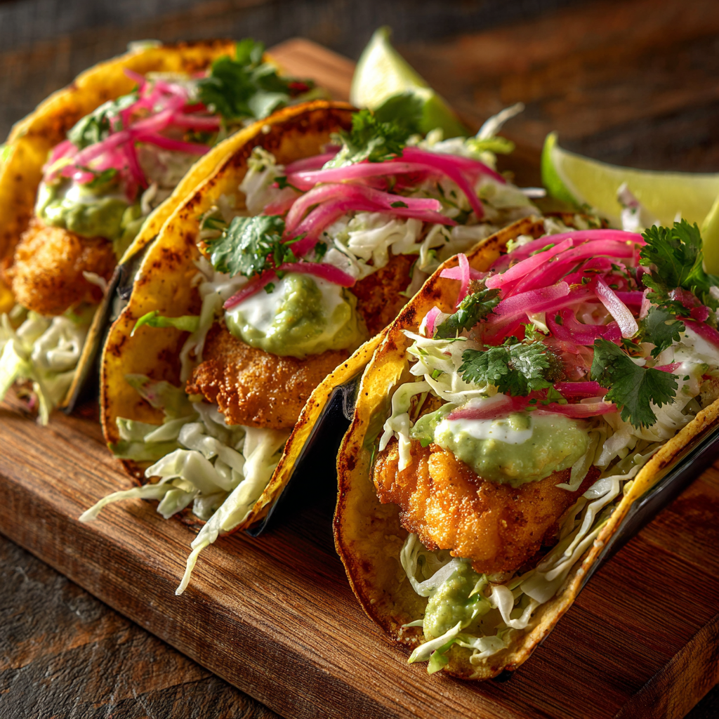 Crispy Fish Tacos Recipe - Recipe Image