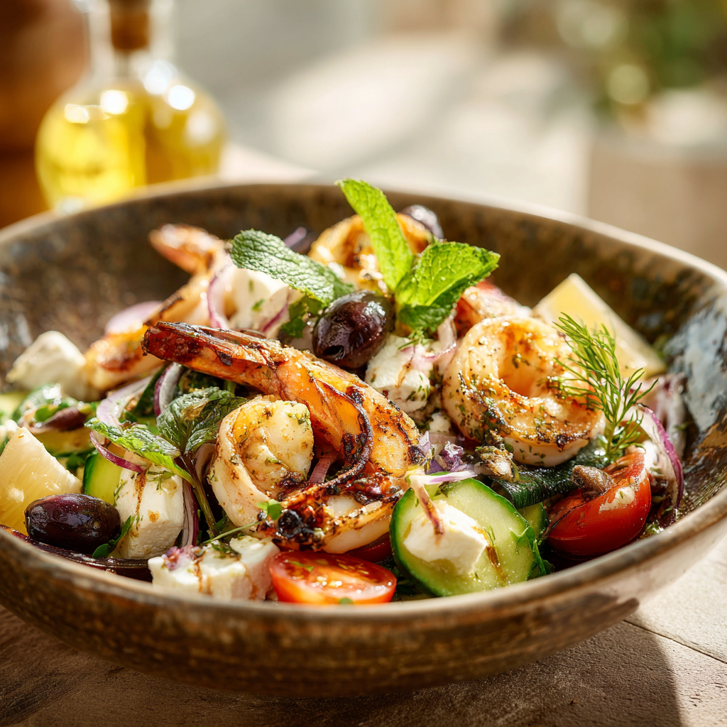 Mediterranean Seafood Salad Recipe - Recipe Image