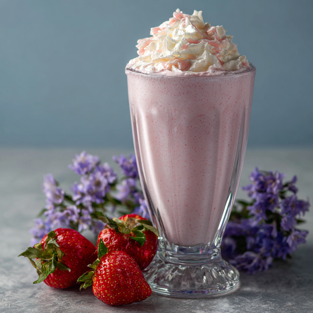 Strawberry Milkshake Recipe - Recipe Image