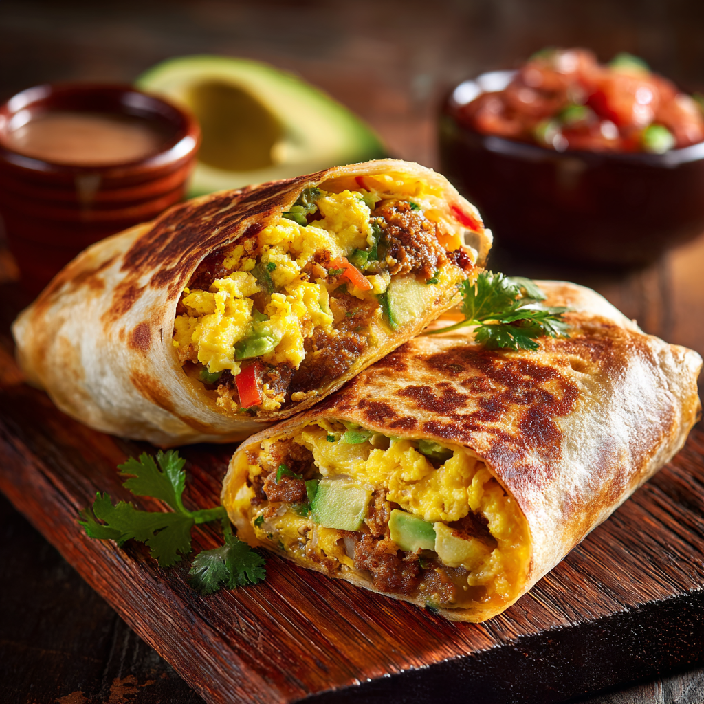 Breakfast Burrito Recipe - Recipe Image