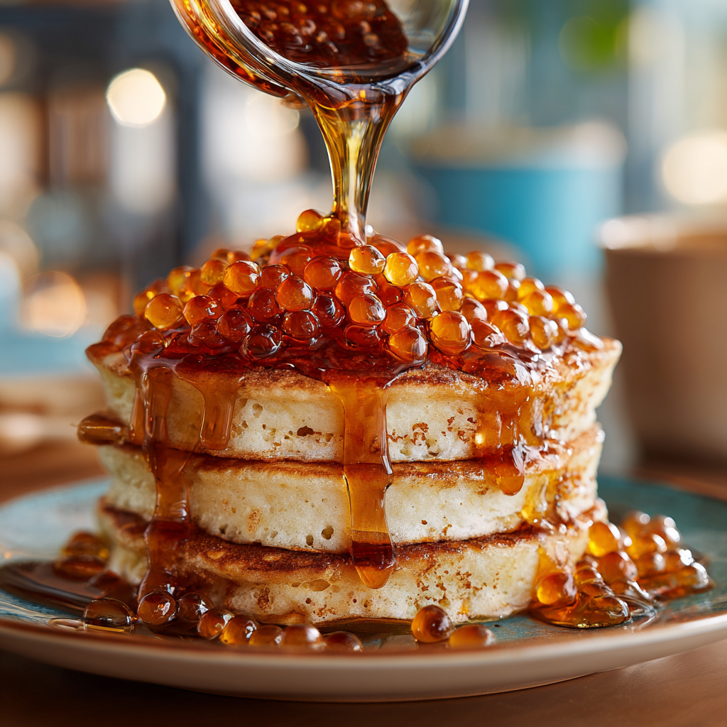 Brown Sugar Bubble Pancakes Recipe - Recipe Image