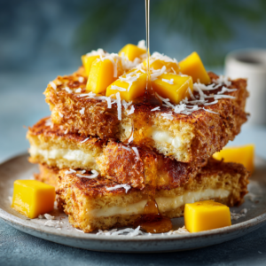 Mango Coconut French Toast Recipe