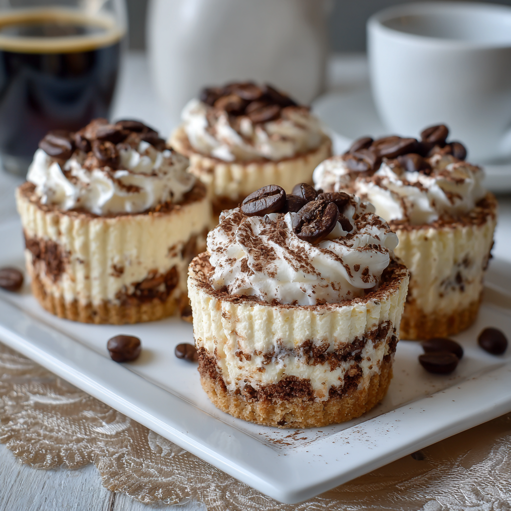 Tiramisu Cheesecake Dessert Cups Recipe 3 Tiramisu Cheesecake Dessert Cups Recipe - Recipe Image