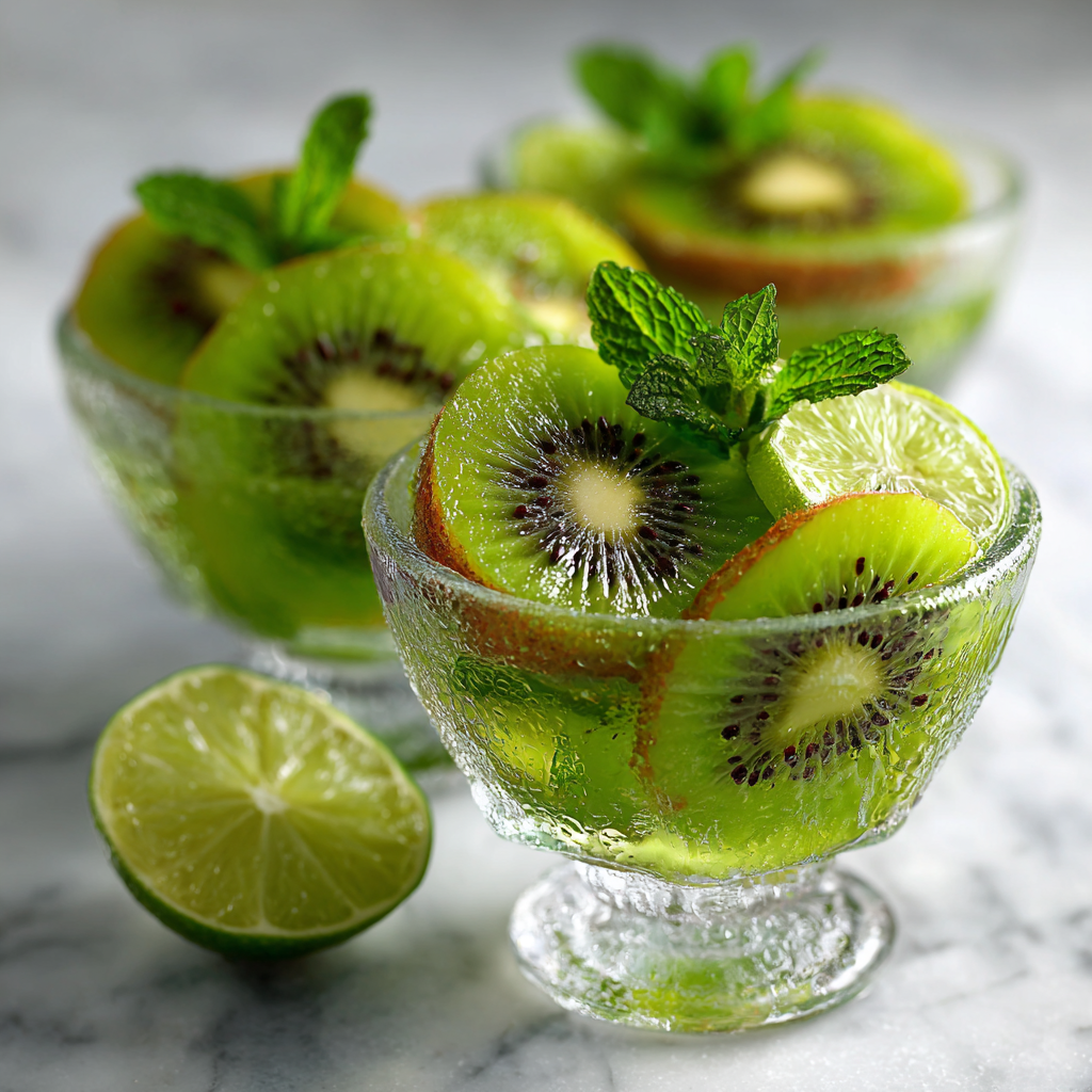Kiwi Lime Fruit Cups Recipe 3 Kiwi Lime Fruit Cups Recipe - Recipe Image