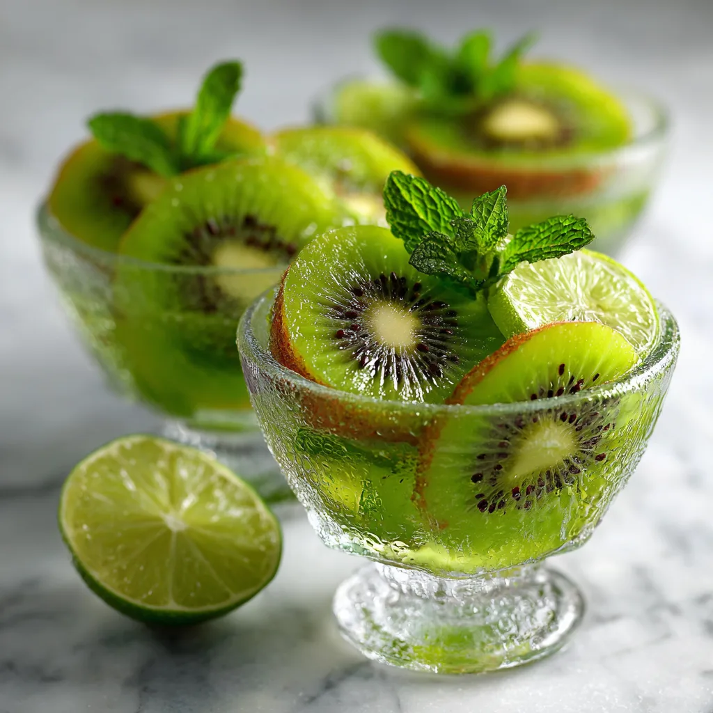 Kiwi Lime Fruit Cups Recipe - Recipe Image