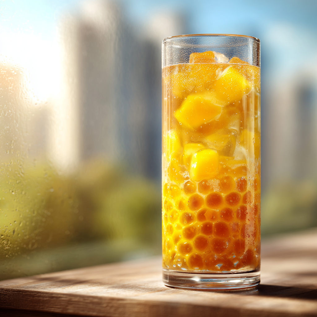 Mango Sago Jelly Drink Recipe - Recipe Image