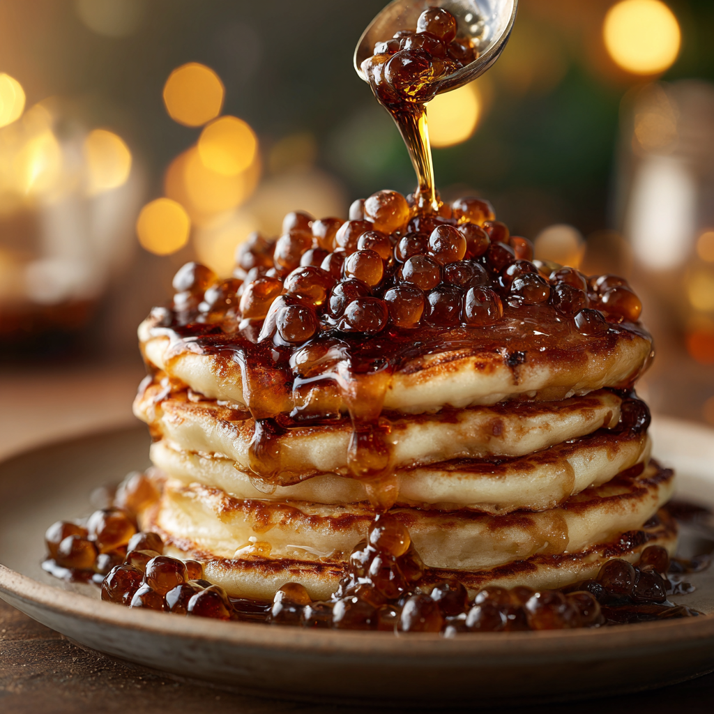 Brown Sugar Bubble Pancakes Recipe